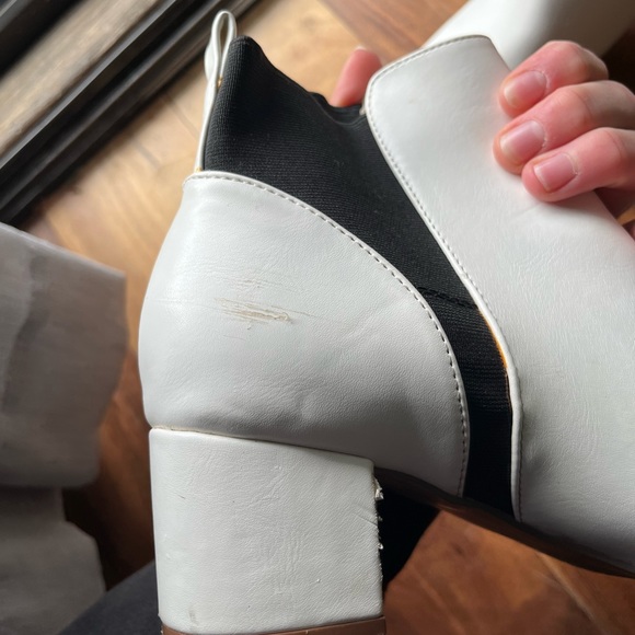 lulu's white booties size 7.5 - Picture 11 of 11